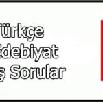 TYT Türkçe Çıkmış Sorular AYT Edebiyat Çıkmış Sorular PDF