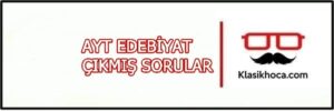 şiir bilgisi çıkmış sorular yks ayt kafiye redif