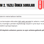6. Sınıf Türkçe 1. Dönem 2. Yazılı Örnek Sınav PDF 2024-2025 6. Sınıf Türkçe 1. Dönem 2. Yazılı Örnek Sınav PDF 2024-2025