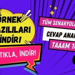 5. Sınıf Türkçe 1.Dönem 1.Yazılı Örnekleri PDF
