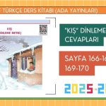 Kış Dinleme Metni Cevapları - 4. Sınıf Türkçe Kitabı (Ada)