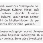 Türkiye'de Somut Olmayan Kültürel Miras İzleme Metni Cevapları - 5. Sınıf Türkçe
