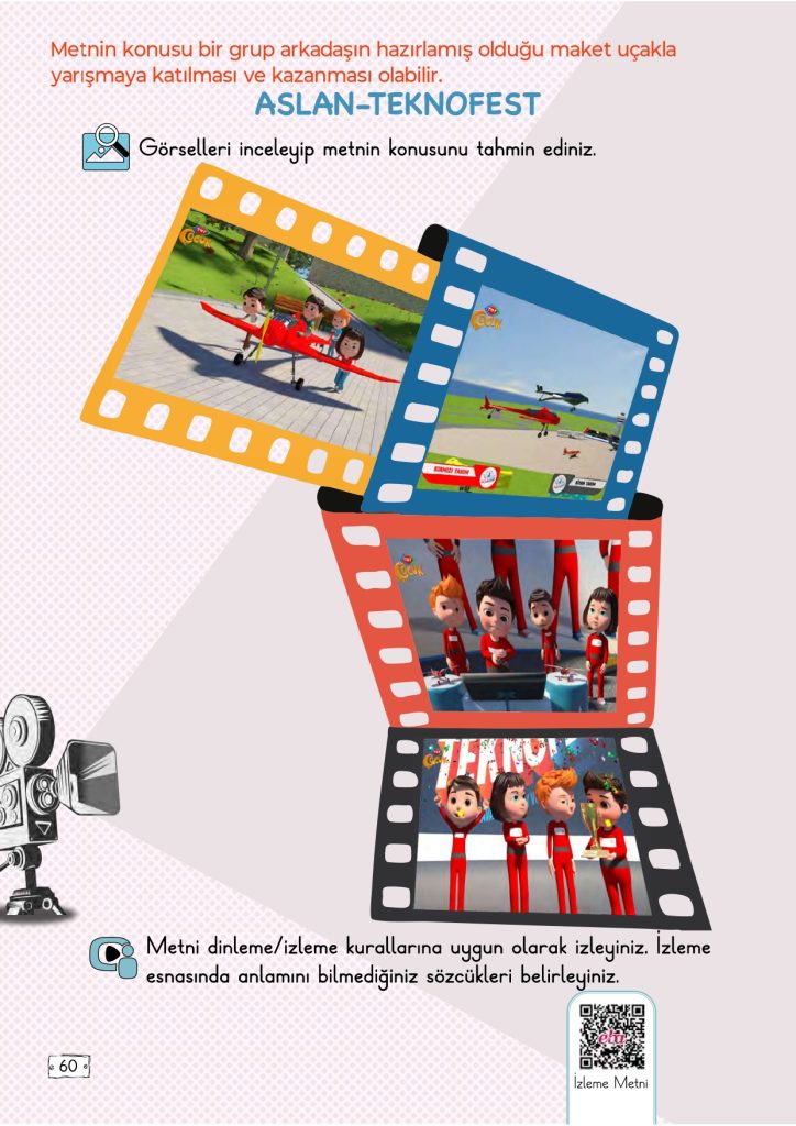 2. Sınıf Türkçe Kitabı 2. Kitap Sayfa 60 Cevapları