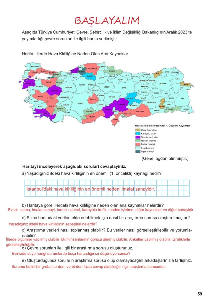 5. Sınıf Matematik Kitabı 2. Kitap Sayfa 59 Cevapları