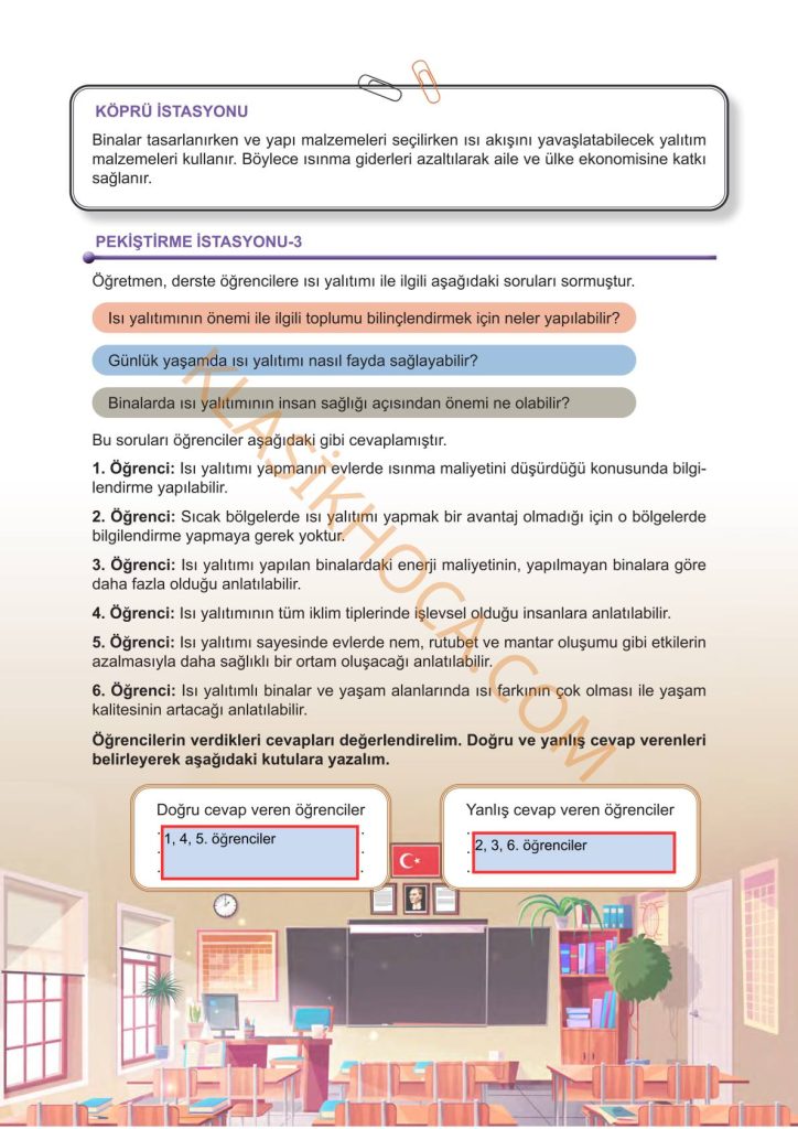 5. Sınıf Fen Bilimleri Kitabı 2. Kitap Sayfa 85-86-87-88-89-90-91-92-93-94-95 Cevapları