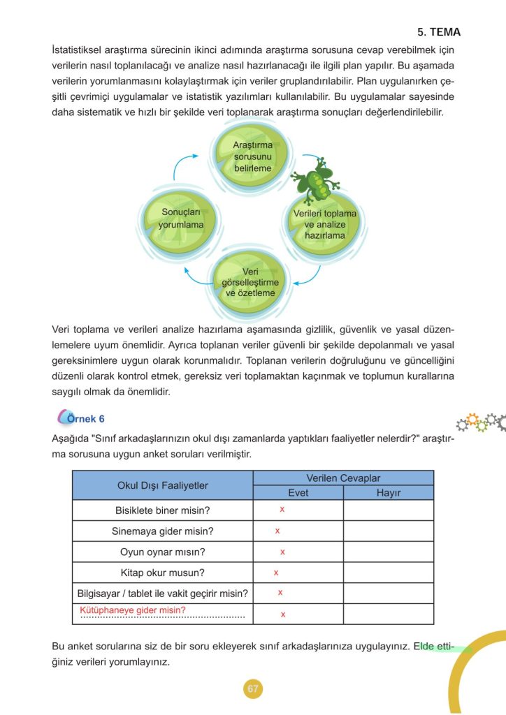 5. Sınıf Matematik Kitabı 2. Kitap Sayfa 67 Cevapları