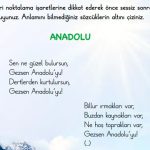 Anadolu Metni Cevapları - 2. Sınıf Türkçe 2. Kitap