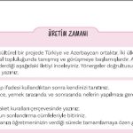 5. Tema Üretim Zamanı Cevapları - 5. Sınıf Türkçe