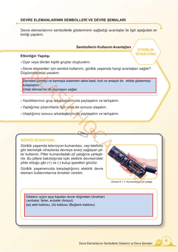 5. Sınıf Fen Bilimleri Kitabı 2. Kitap Sayfa 104-105-106-107-108-109-110-111 Cevapları