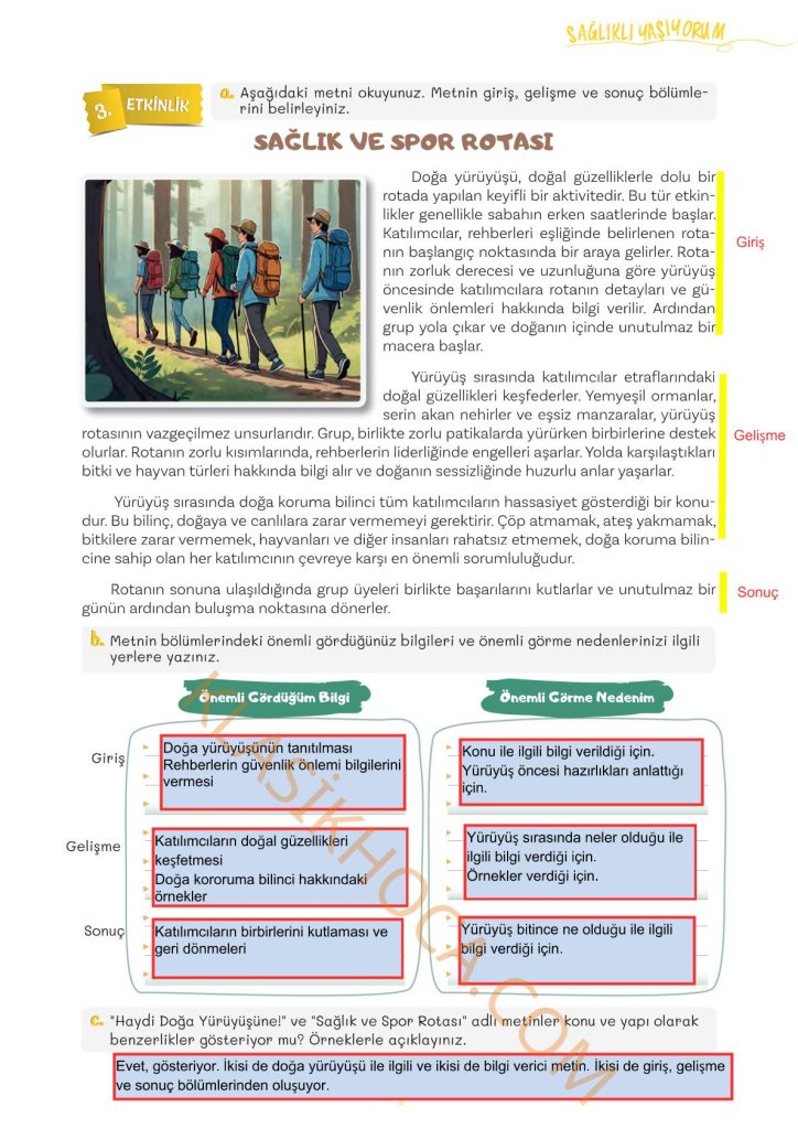 5. Sınıf Türkçe Kitabı 2. Kitap Sayfa 117 Cevapları