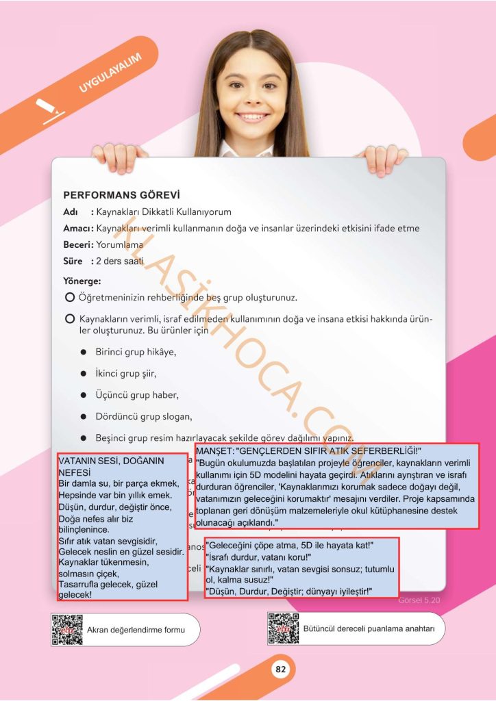 5. Sınıf Sosyal Bilgiler Kitabı 2. Kitap Sayfa 82 Cevapları