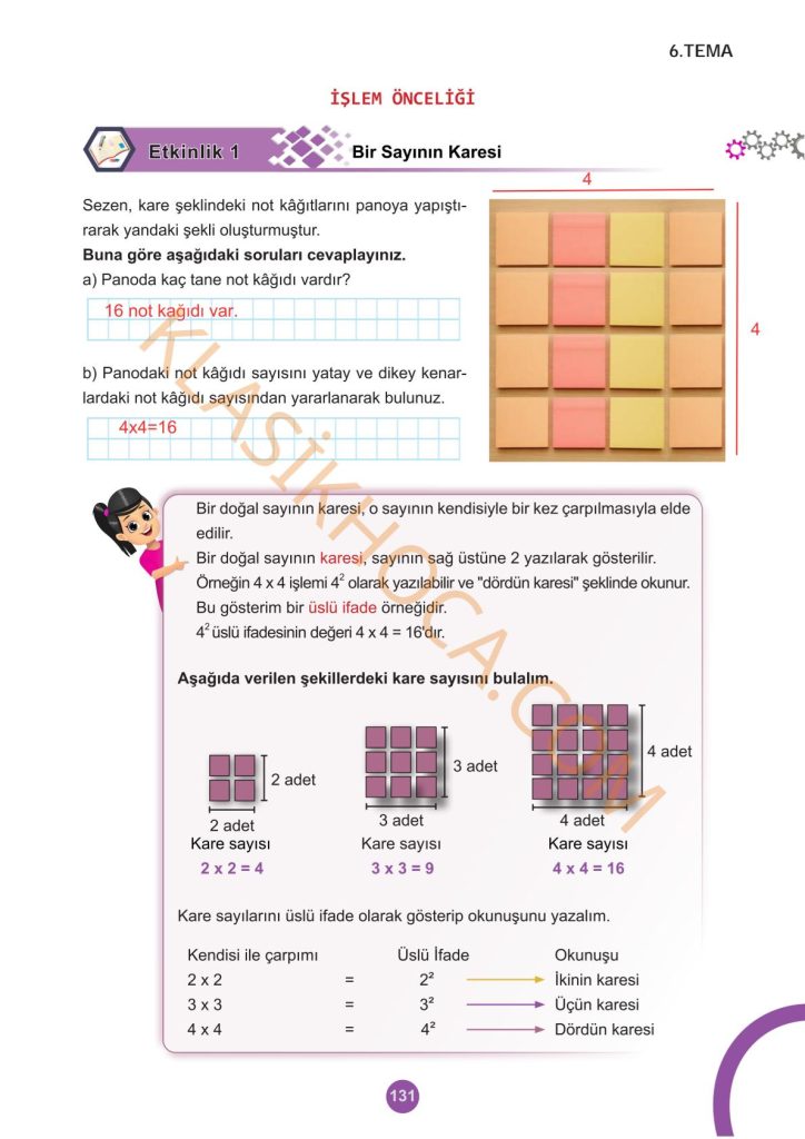 5. Sınıf Matematik Kitabı 2. Kitap Sayfa 131 Cevapları