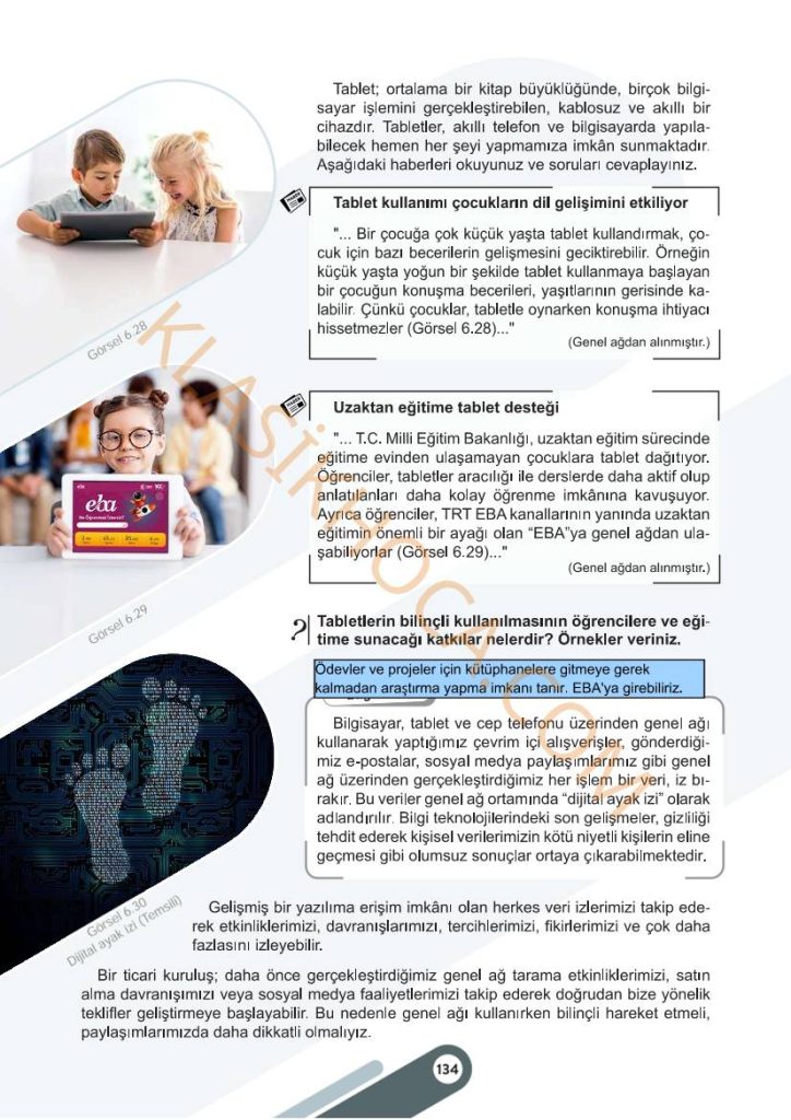 5. Sınıf Sosyal Bilgiler Kitabı 2. Kitap Sayfa 130-131-132-133-134-135-136-137-138-139-140-141 Cevapları