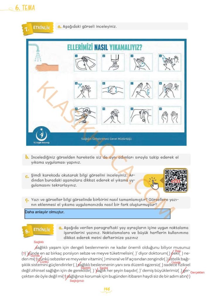 Obezite Metni Cevapları - 5. Sınıf Türkçe 2. Kitap