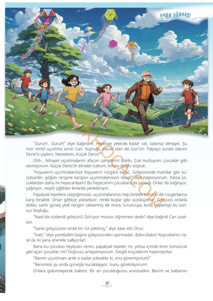 Öğretmenin Sevinci Metni Cevapları 5. Sınıf Türkçe