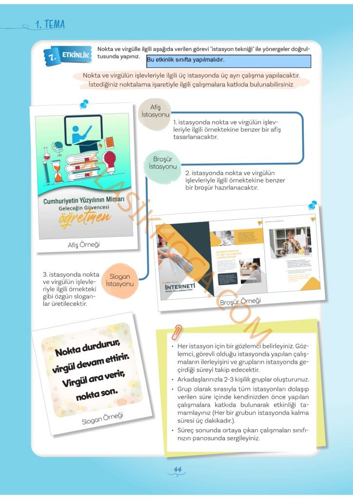 Bir İp Bul Oyuna Başla Metni Cevapları 5. Sınıf Türkçe