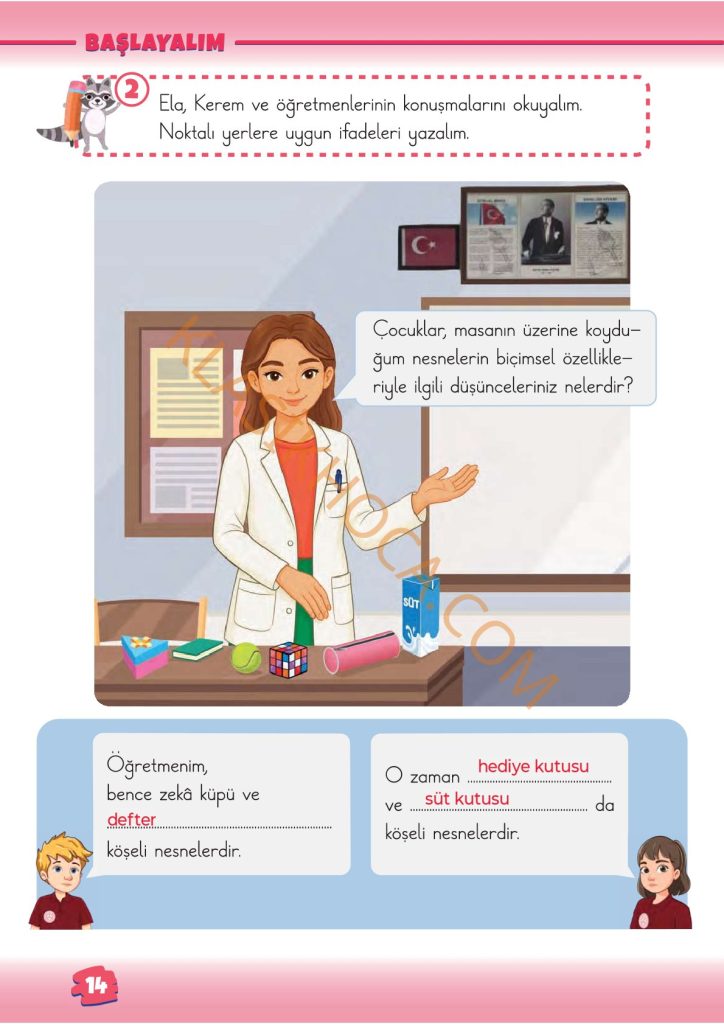 2. Sınıf Matematik Kitabı Sayfa 12-13-14-15-16-17-18-19-20-21 Cevapları 1. Kitap