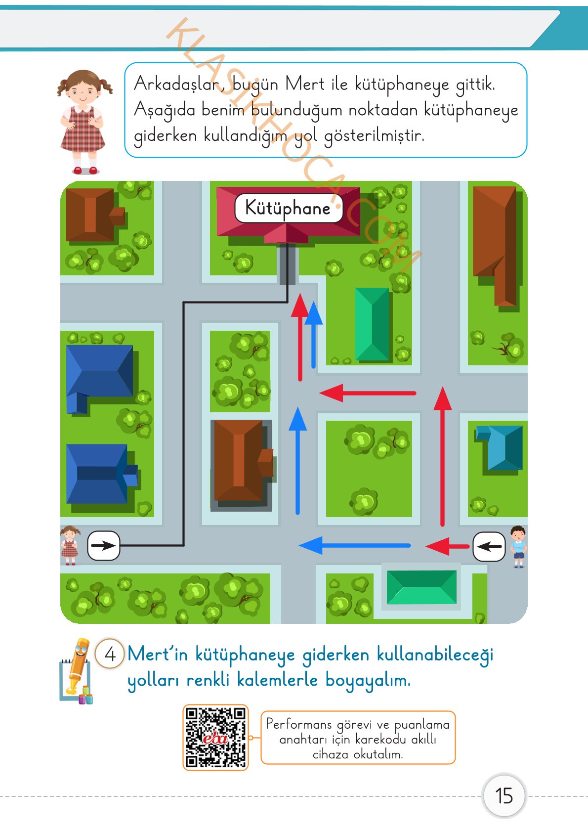 1. Sınıf Matematik Kitabı 1. Kitap Sayfa 15 Cevapları