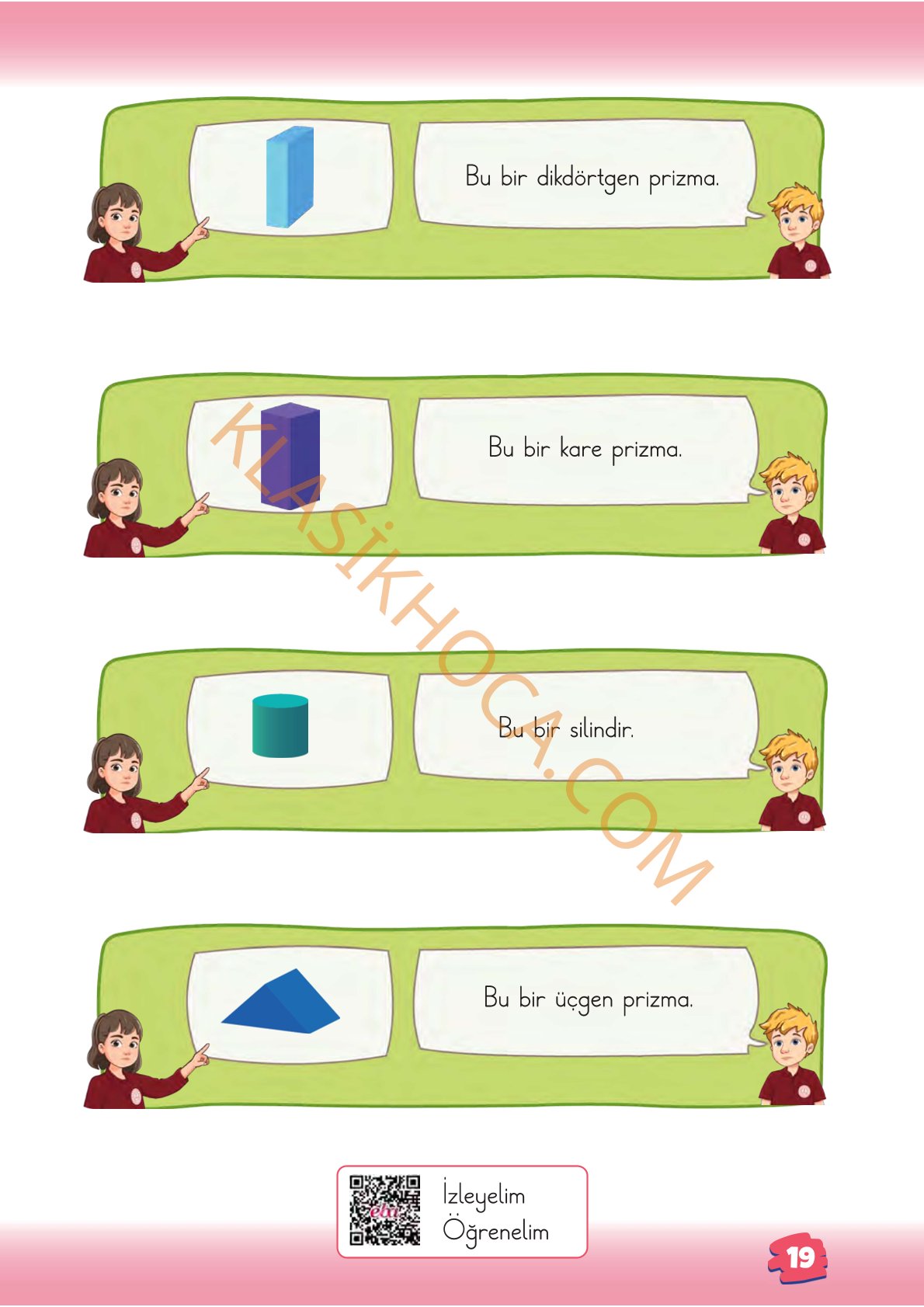 2. Sınıf Matematik Kitabı 1. Kitap Sayfa 19 Cevapları