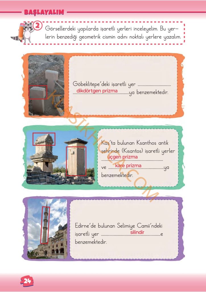 2. Sınıf Matematik Kitabı Sayfa 22-23-24-25 Cevapları 1. Kitap