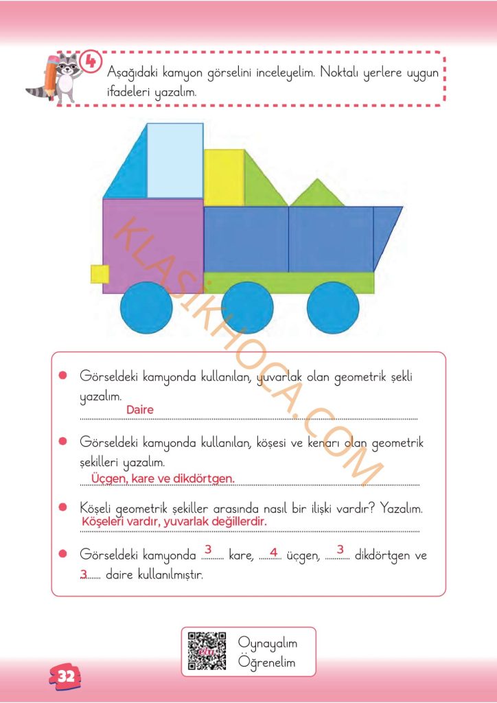 2. Sınıf Matematik Kitabı Sayfa 26-27-28-29-30-31-32-33-34 Cevapları 1. Kitap