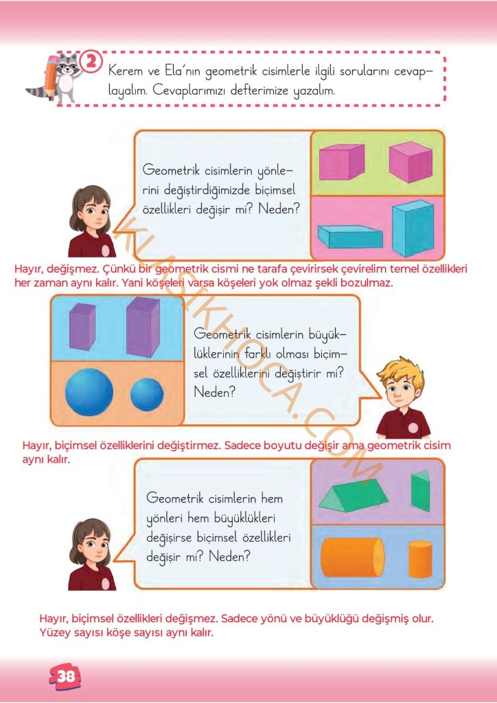 2. Sınıf Matematik Kitabı Sayfa 35-36-37-38-39-40-41 Cevapları 1. Kitap