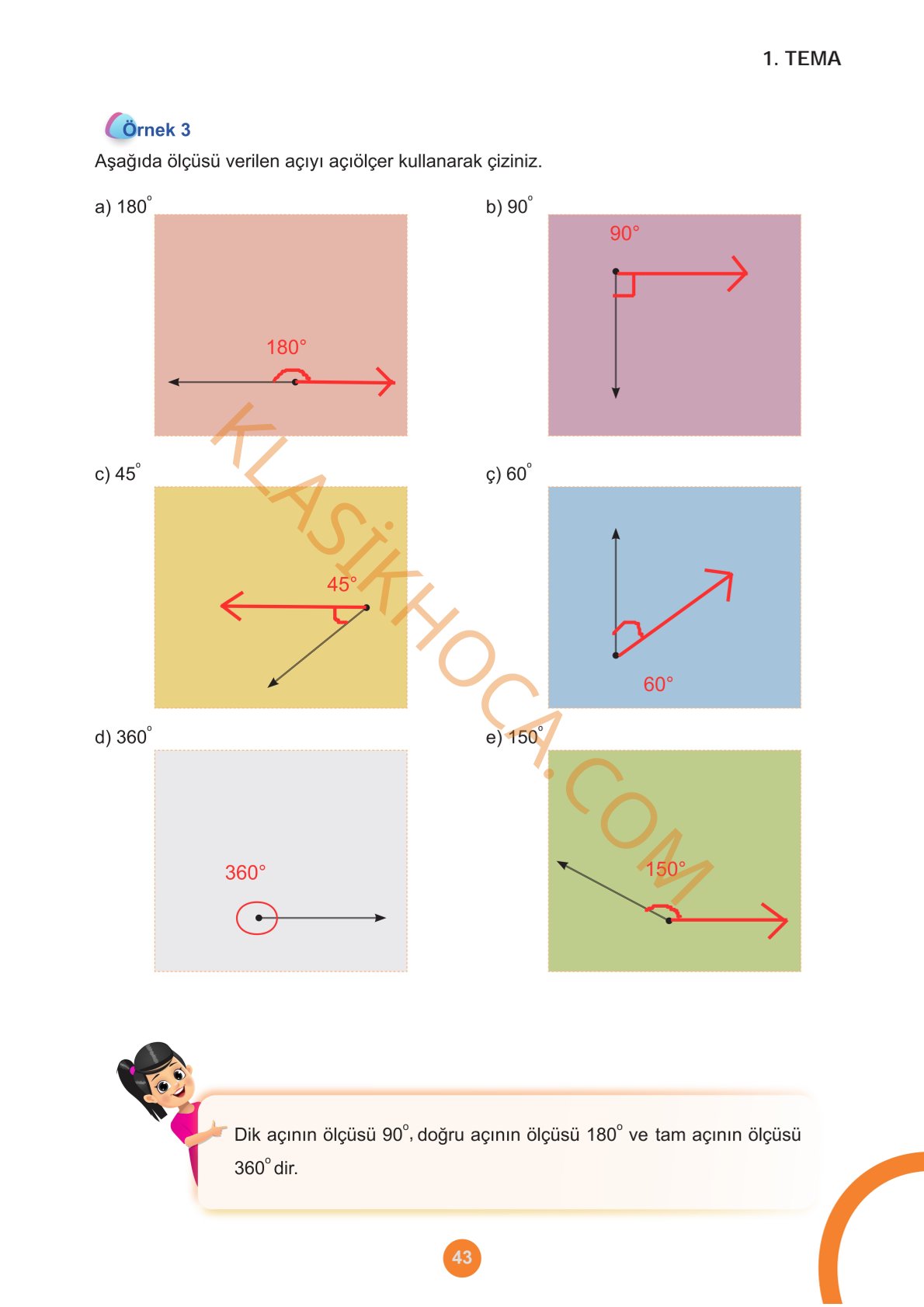 5. Sınıf Matematik Kitabı 1. Kitap Sayfa 43 Cevapları