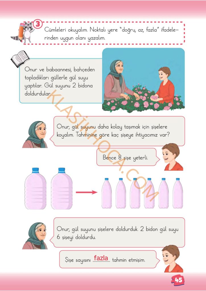 2. Sınıf Matematik Kitabı Sayfa 42-43-44-45-46-47 Cevapları 1. Kitap