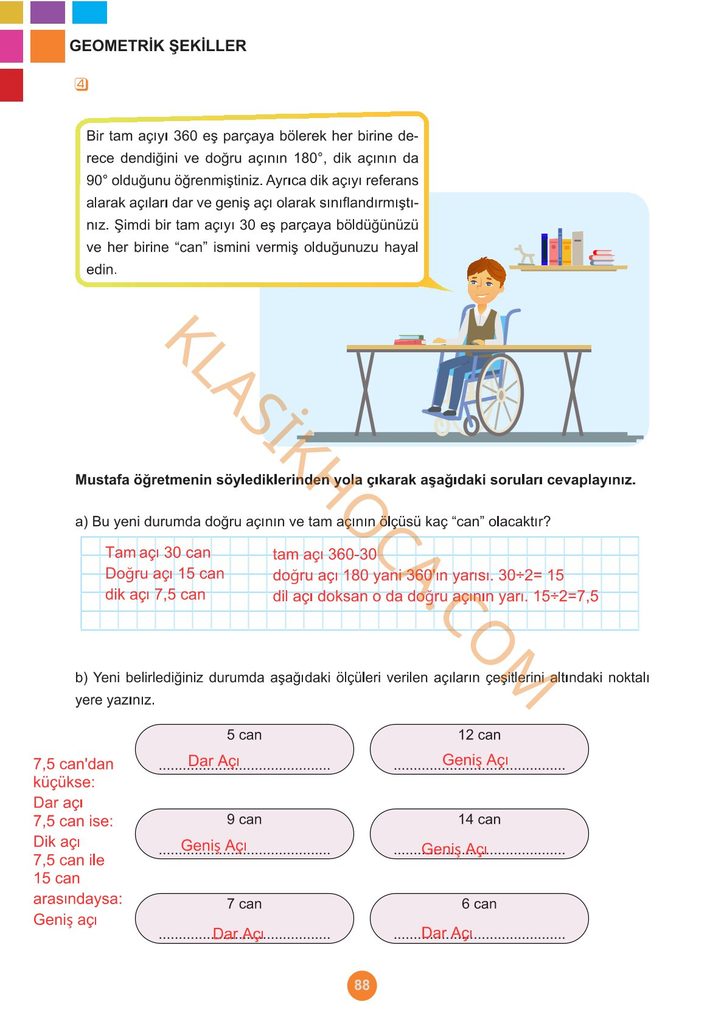 5. Sınıf Matematik Kitabı Sayfa 86-87-88-89-90-91 Cevapları 1. Kitap