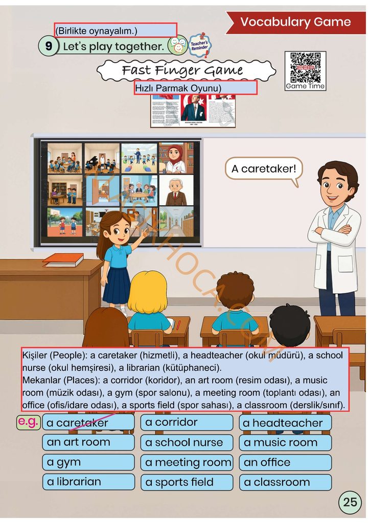 3. Sınıf İngilizce Ders Kitabı Sayfa 20-21-22-23-24-25-26-27-28 Cevapları
