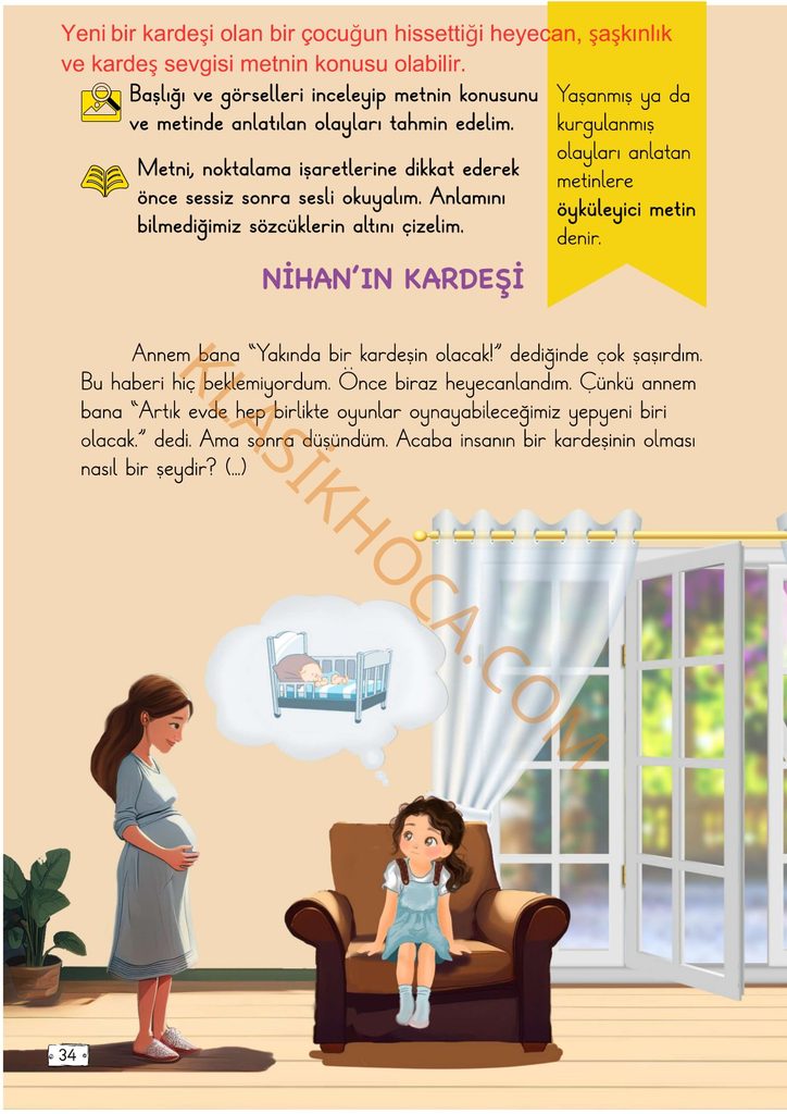 2. Sınıf Türkçe Kitabı Sayfa 33-34-35-36-37-38-39-40 Cevapları 1. Kitap