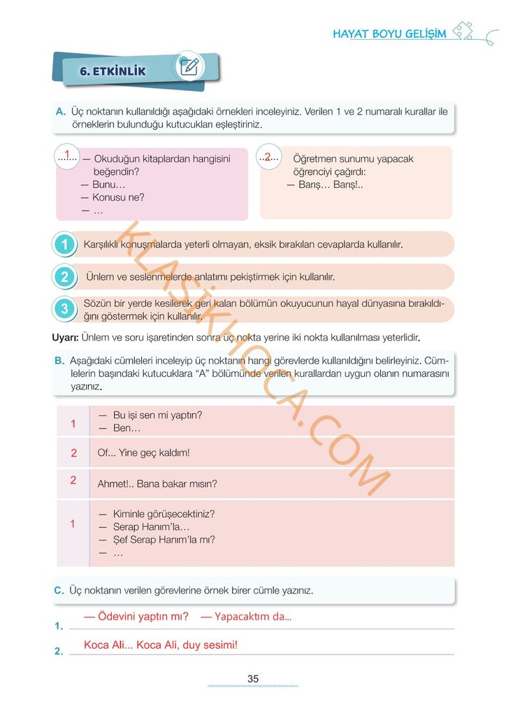 Gençliğin Kıymeti Metni Cevapları 7. Sınıf Türkçe